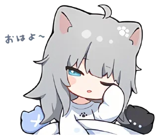 Sticker from Nachoneko LINE²