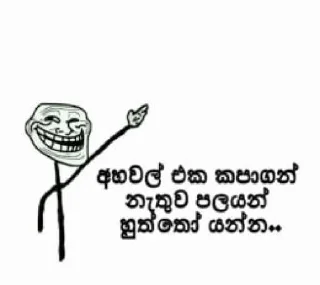 Sticker from බිංජුණ්ඩා (666)