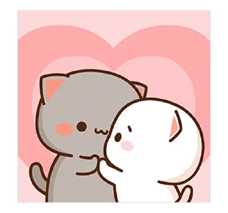 Sticker from Peach and Goma @PeachLovesGoma