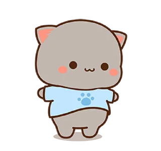 Sticker from Peach Cat 10 @PeachLovesGoma