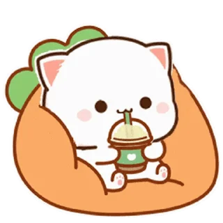 Sticker from Peach and Goma @PeachLovesGoma