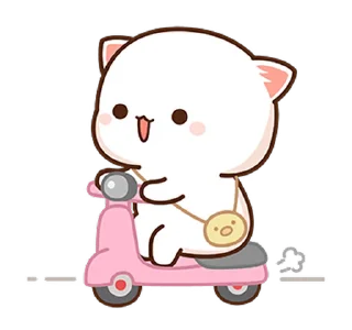 Sticker from Peach Cat 7 @PeachLovesGoma