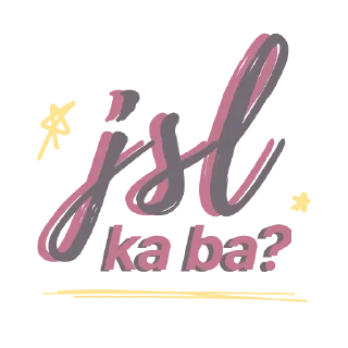 Sticker from ganda ko