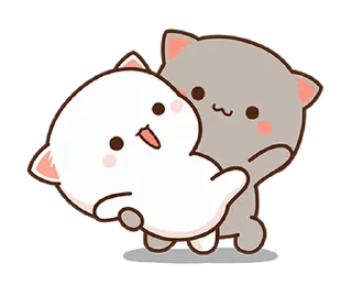 💃 emoji Peach Cat 8 @PeachLovesGoma Telegram sticker 15 of 28