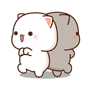 💃 emoji Peach Cat 8 @PeachLovesGoma Telegram sticker 7 of 28