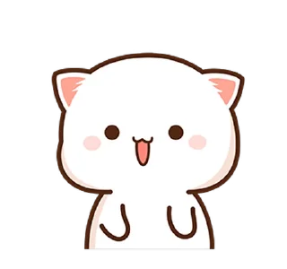 ⭐ emoji Peach Cat 10 @PeachLovesGoma Telegram sticker 19 of 24