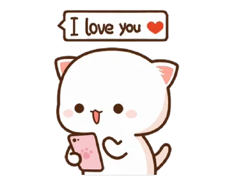 💬 emoji Peach Cat 7 @PeachLovesGoma Telegram sticker 19 of 28