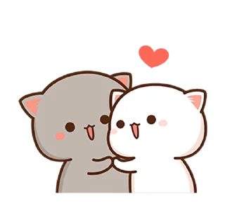 ⭐ emoji Peach Cat 10 @PeachLovesGoma Telegram sticker 16 of 24