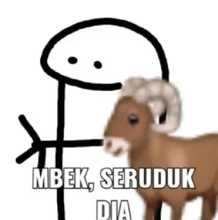 🐏 emoji loh sama je Telegram sticker 13 of 92