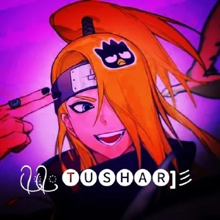 Sticker from ᭄ꦿ᭄ꦿ 🅣🅤🅢🅗🅐🅡]彡's Pack : @Toga_Robot (@Toga_Robot)
