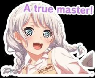 🎸 emoji @bangdreamslive bang dream Telegram sticker 18 of 120