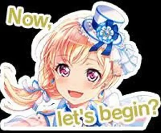 🎸 emoji @bangdreamslive bang dream Telegram sticker 9 of 120