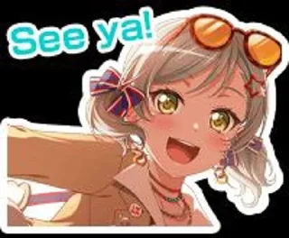 🎸 emoji @bangdreamslive bang dream Telegram sticker 12 of 120