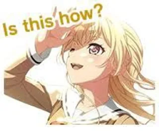🎸 emoji @bangdreamslive bang dream Telegram sticker 11 of 120