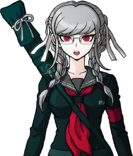 😐 emoji peko pekoyama Telegram sticker 1 of 21