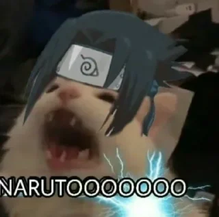 Sticker from Narutos kang pack