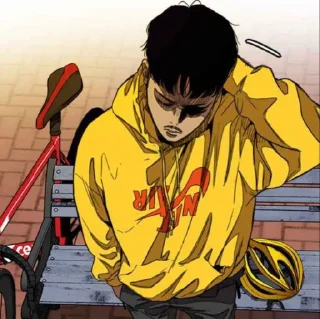 Sticker from Dom kang @stiker_webtoon