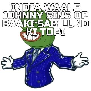 Sticker from INDIA WALE JOHNNY SINS OP