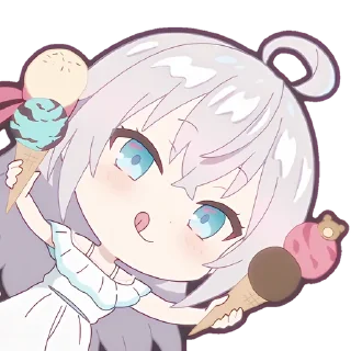 Sticker from @Anime_Sticker_noob Alya Sometimes Hides Her Feelings in Russian