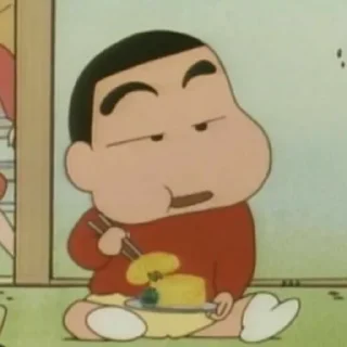 Sticker from Shinchan ㅡ by @taerastickers
