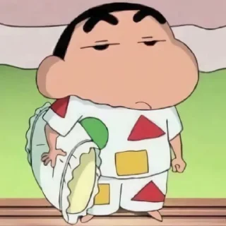 Sticker from shinchan