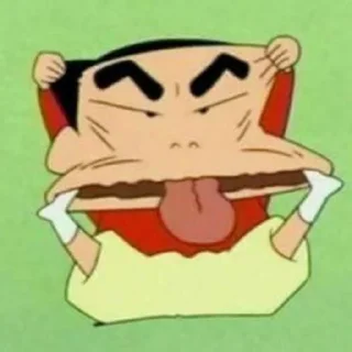 Sticker from Shinchan ㅡ by @taerastickers