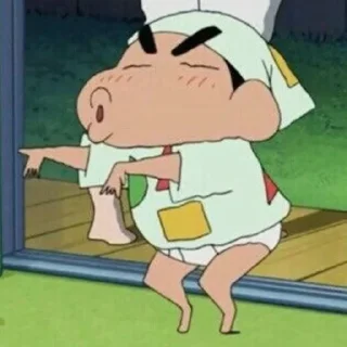 Sticker from shinchan
