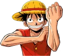 Sticker from One Piece