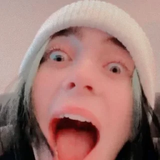 🎸 emoji billie eilish Telegram sticker 8 of 70