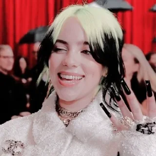 🎸 emoji billie eilish Telegram sticker 15 of 70