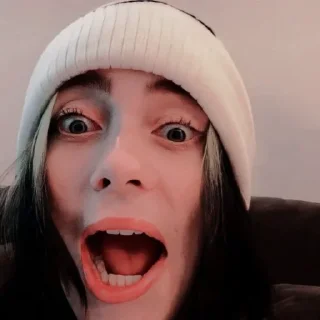 🎸 emoji billie eilish Telegram sticker 7 of 70