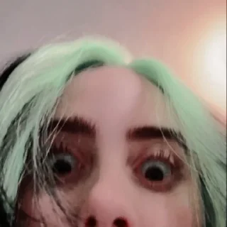 🎸 emoji billie eilish Telegram sticker 24 of 70