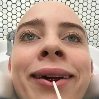 Sticker from Billie eilish