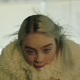Sticker from Billie eilish