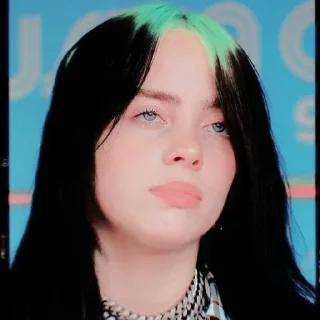 🎸 emoji billie eilish Telegram sticker 22 of 70