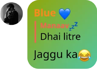 Sticker from Blue 💙
