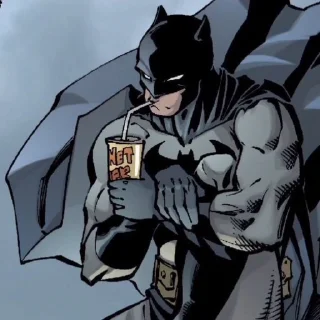 🦇 emoji Batman ♡ Catwomen @Hanim1O Telegram sticker 5 of 100
