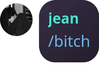 ♿ emoji jean and Sagara Lexian ᵈᵃⁿᵍᵉʳᵒ pack by @QuotLyBot Telegram sticker 13 of 18