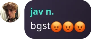 😡 emoji rewel cipok senggol bacok 😝 pack by @QuotLyBot Telegram sticker 17 of 22