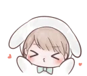 Sticker from Marshmallow Bunny @tikelku