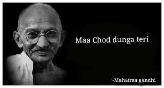 Sticker from Mahatma gandhi| created by -@PM_MODI_ASLI