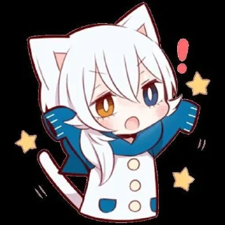 ⭐️ emoji 可爱的小狐狸的最可爱的表情包！ Telegram sticker 15 of 120