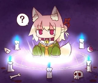 ⭐️ emoji 可爱的小狐狸的最可爱的表情包！ Telegram sticker 10 of 120