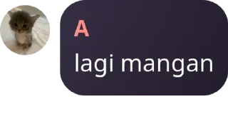 Sticker from apa ya