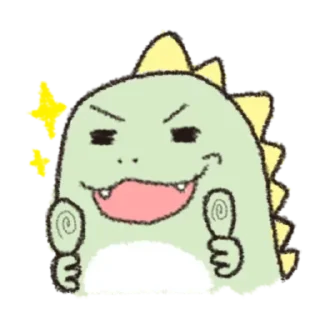 🎋 emoji Dinosaurus rawrr @persekontoll pack by @QuotLyBot Telegram sticker 14 of 40