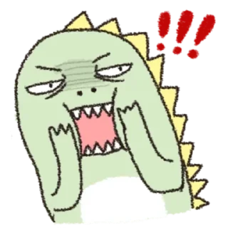 🎋 emoji Dinosaurus rawrr @persekontoll pack by @QuotLyBot Telegram sticker 18 of 40
