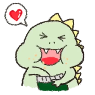 🎋 emoji Dinosaurus rawrr @persekontoll pack by @QuotLyBot Telegram sticker 7 of 40
