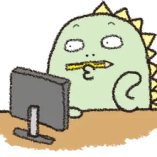 🎋 emoji Dinosaurus rawrr @persekontoll pack by @QuotLyBot Telegram sticker 8 of 40