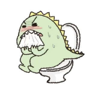 🎋 emoji Dinosaurus rawrr @persekontoll pack by @QuotLyBot Telegram sticker 24 of 40