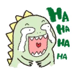 Sticker from Dinosaurus rawrr @persekontoll pack by @QuotLyBot